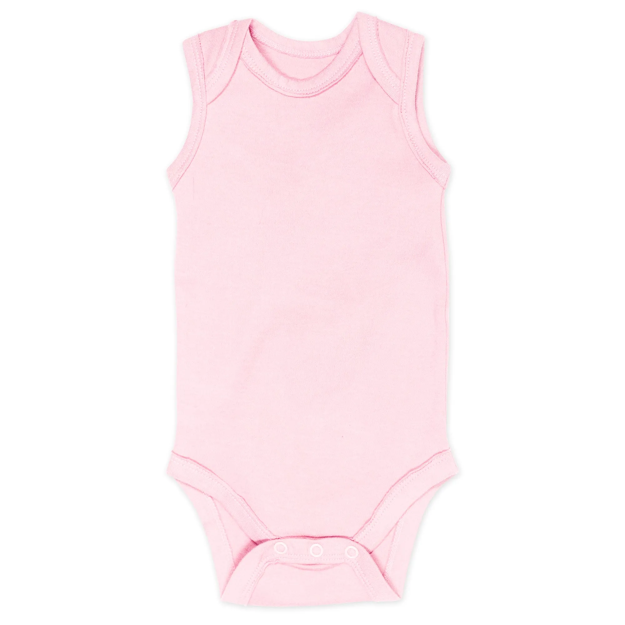 5-Pack Organic Cotton Sleeveless Bodysuits