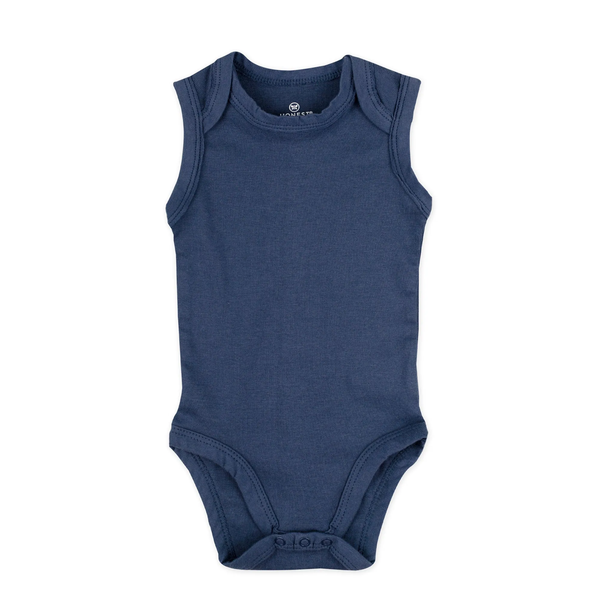 5-Pack Organic Cotton Sleeveless Bodysuits