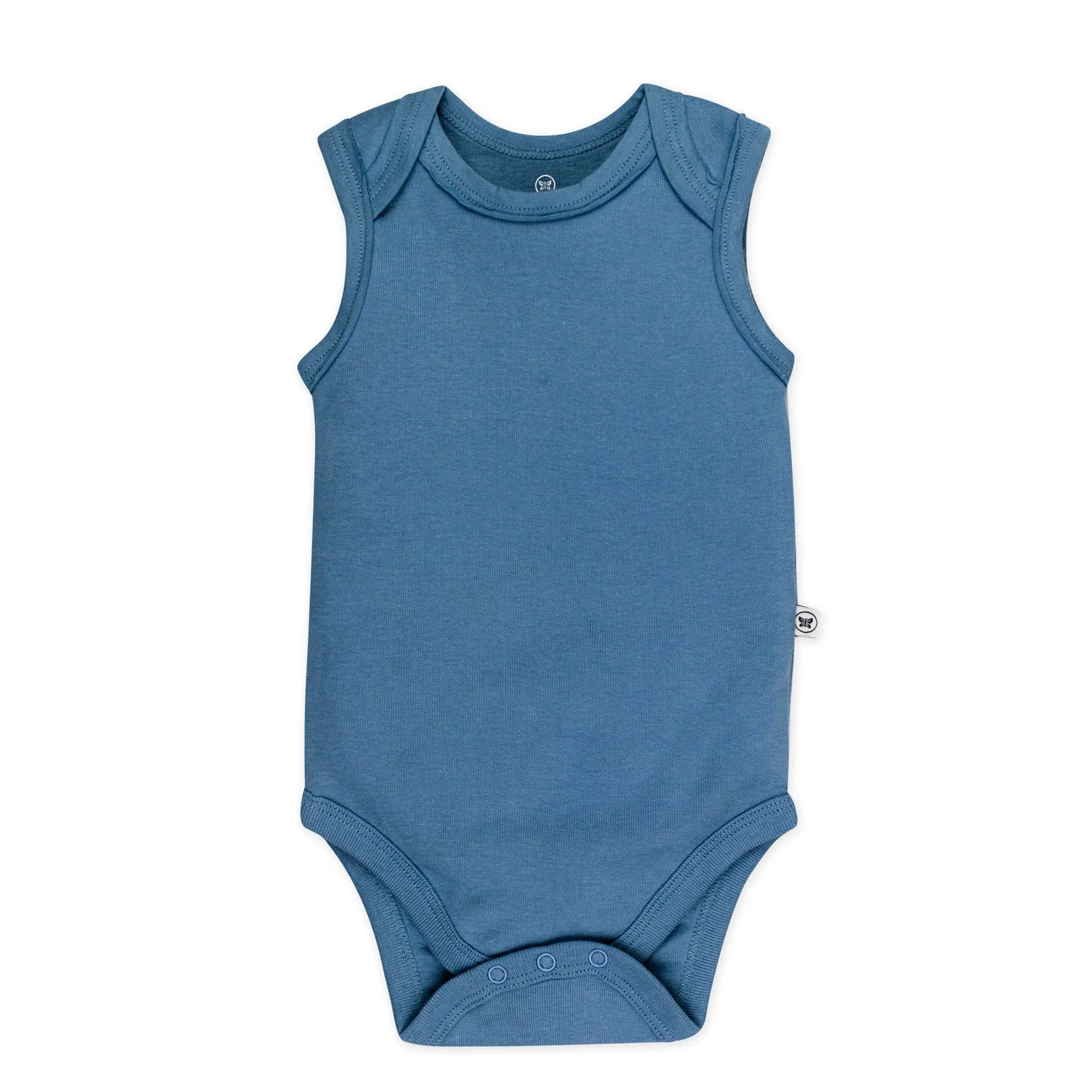 5-Pack Organic Cotton Sleeveless Bodysuits