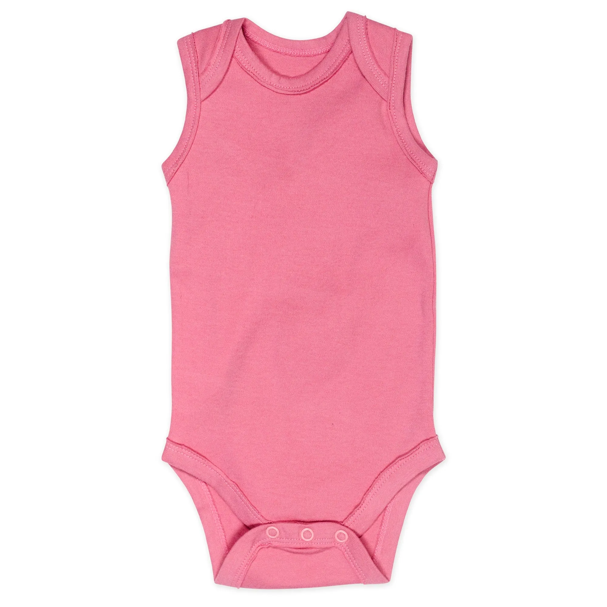 5-Pack Organic Cotton Sleeveless Bodysuits