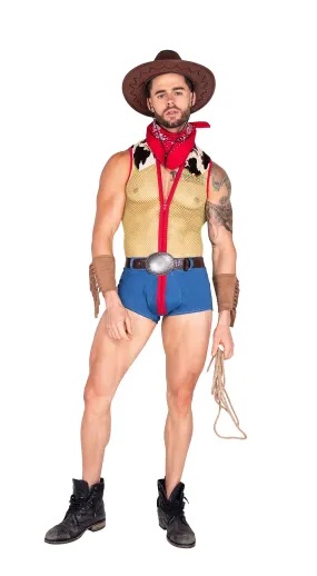 5019 - 4pc Playful Sheriff Mens Costume