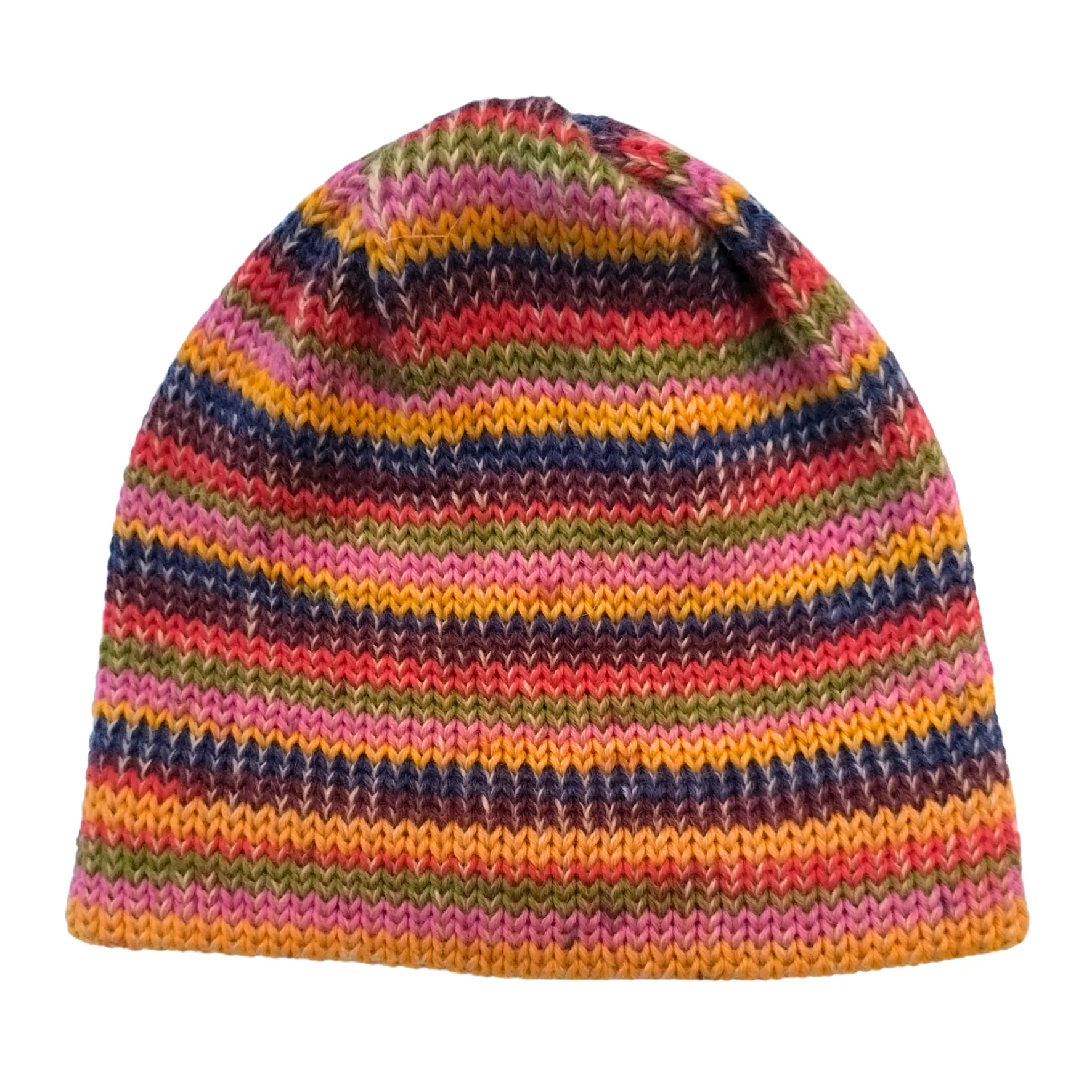 Adults Autumn Rainbow Beanie Hat