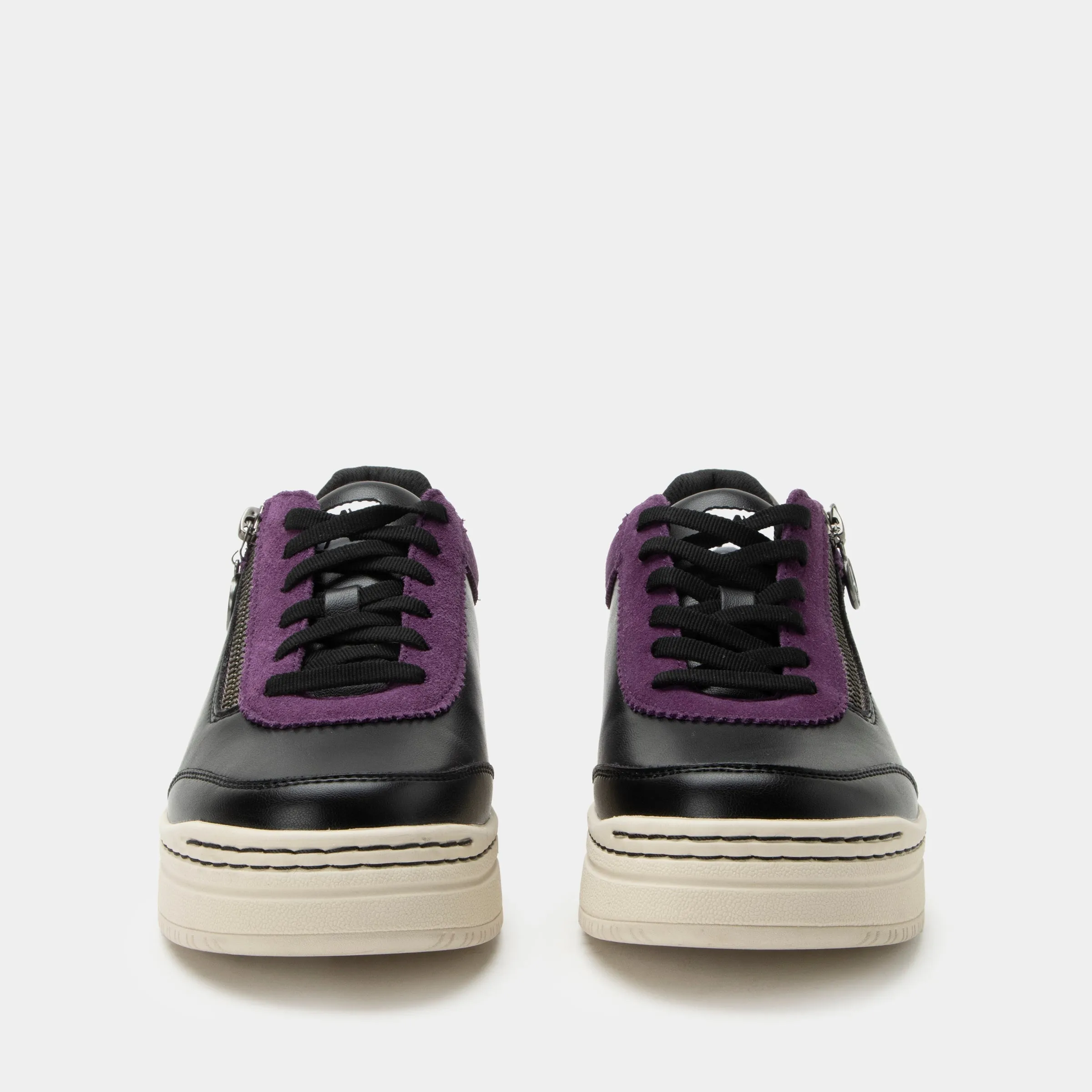 Averie Black Purple Shoe