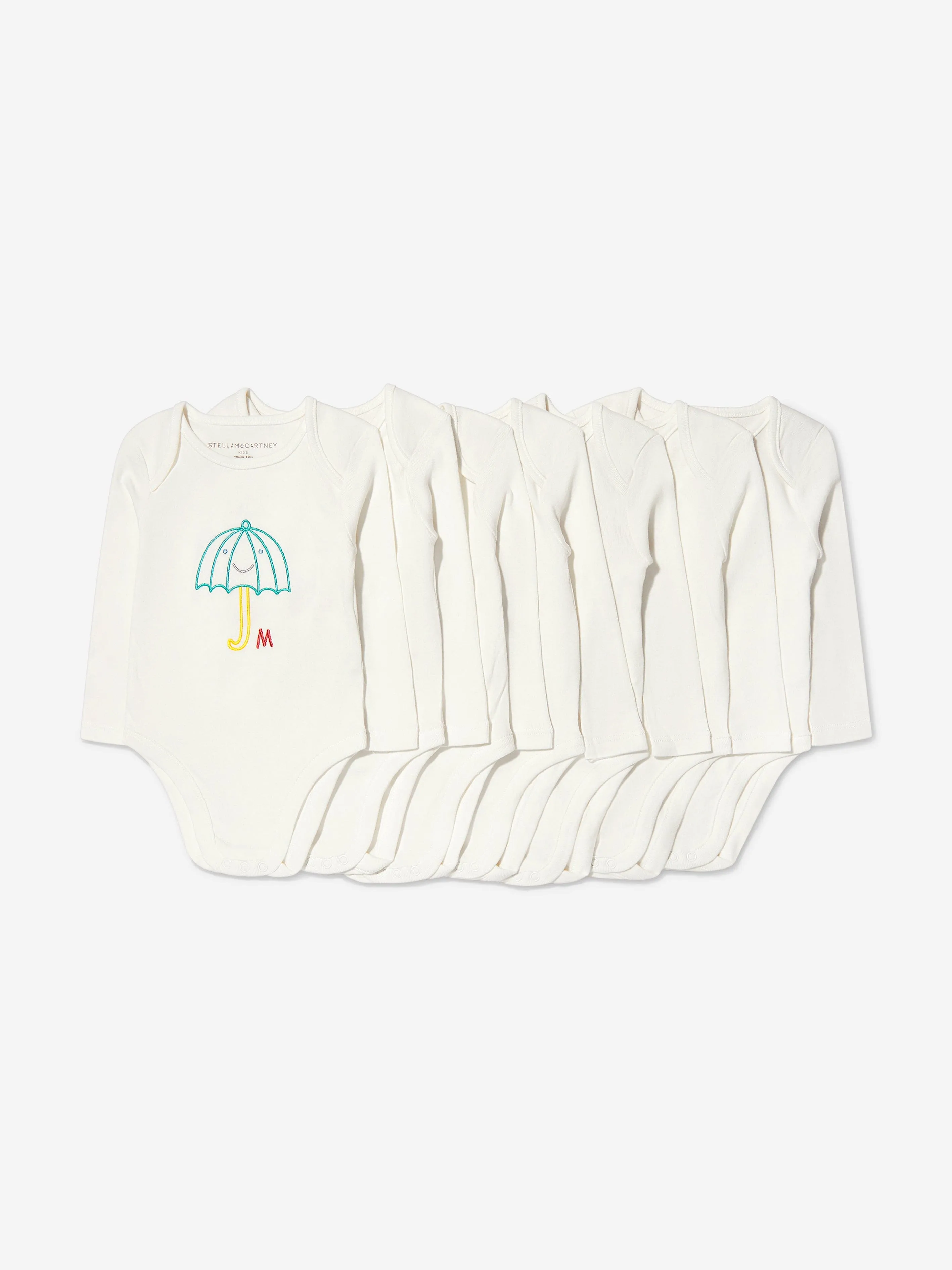 Baby 7 Pack Weekday Bodysuit Set