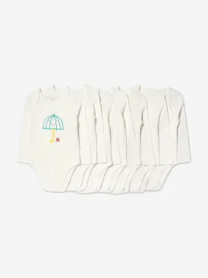 Baby 7 Pack Weekday Bodysuit Set