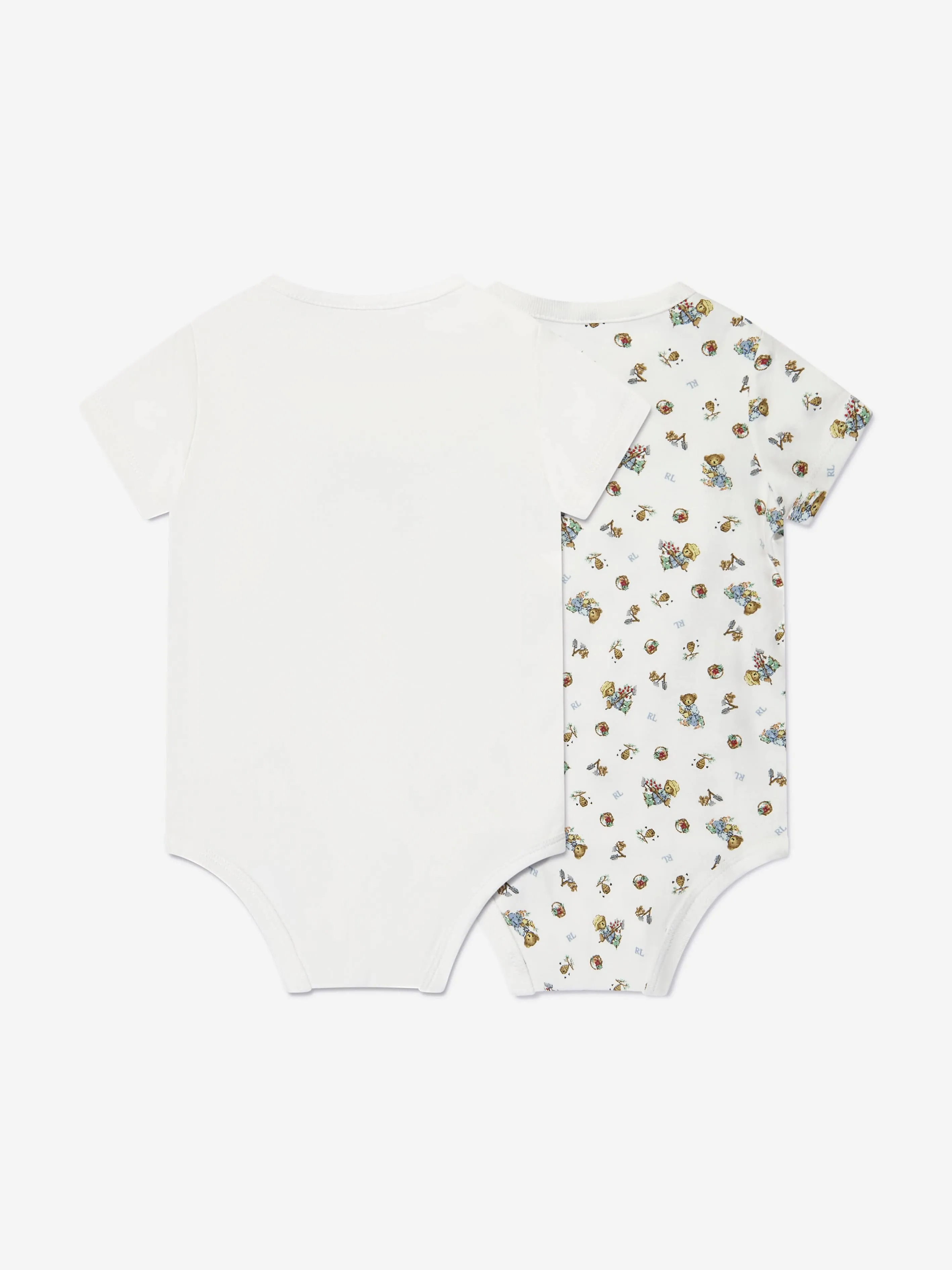 Baby Boys Bear Bodysuit Gift Set in Ivory