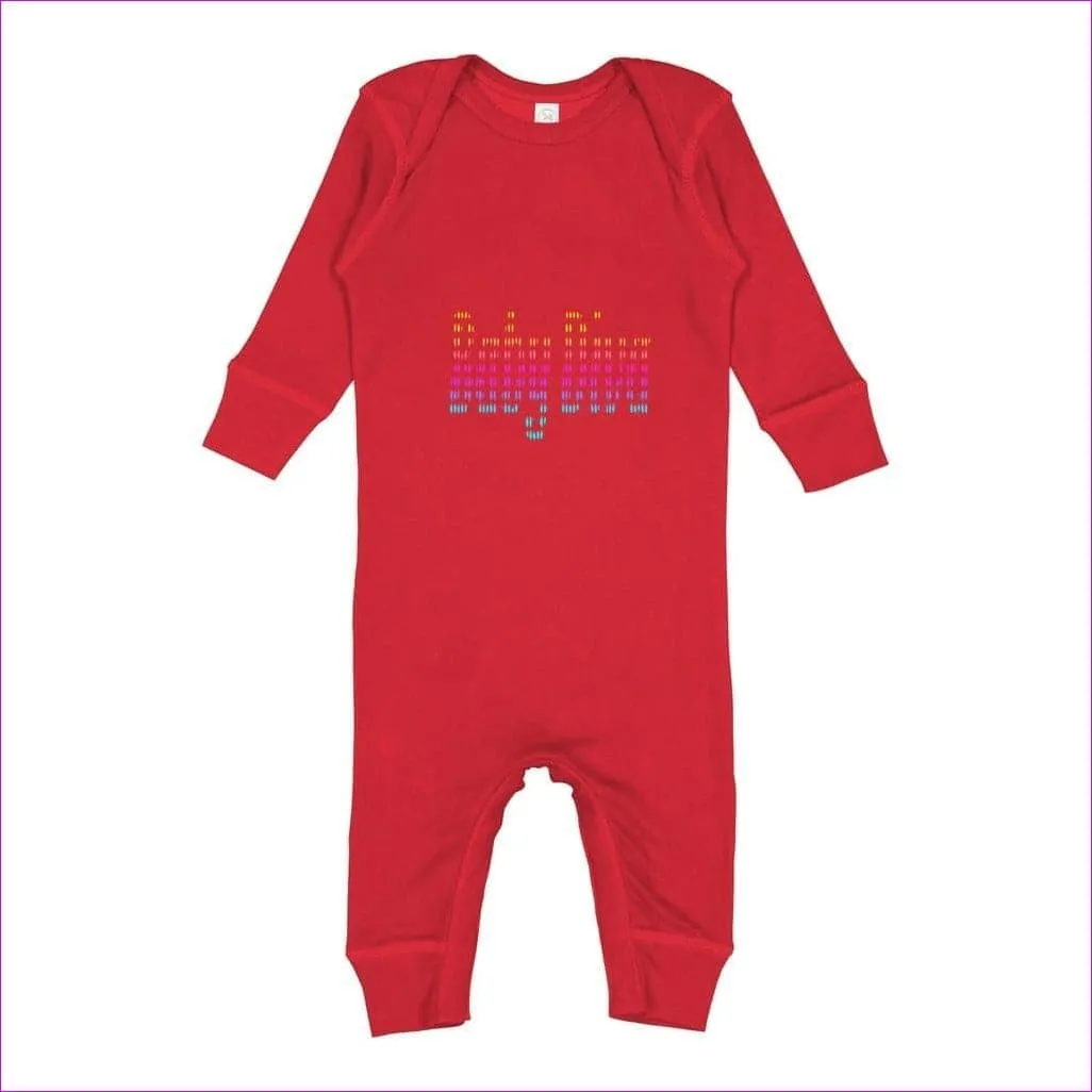 Baby Diva Infant Long Legged Baby Rib Bodysuit