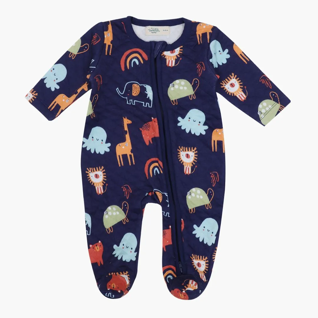 Beasts & Bubbles - Quilted Bodysuits (Pack of 2)