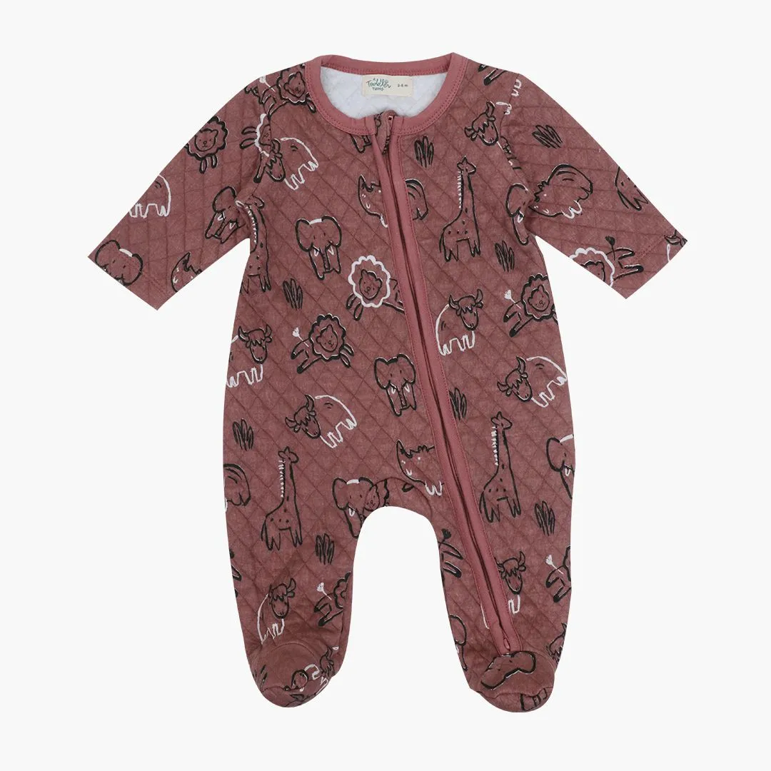 Beasts & Bubbles - Quilted Bodysuits (Pack of 2)