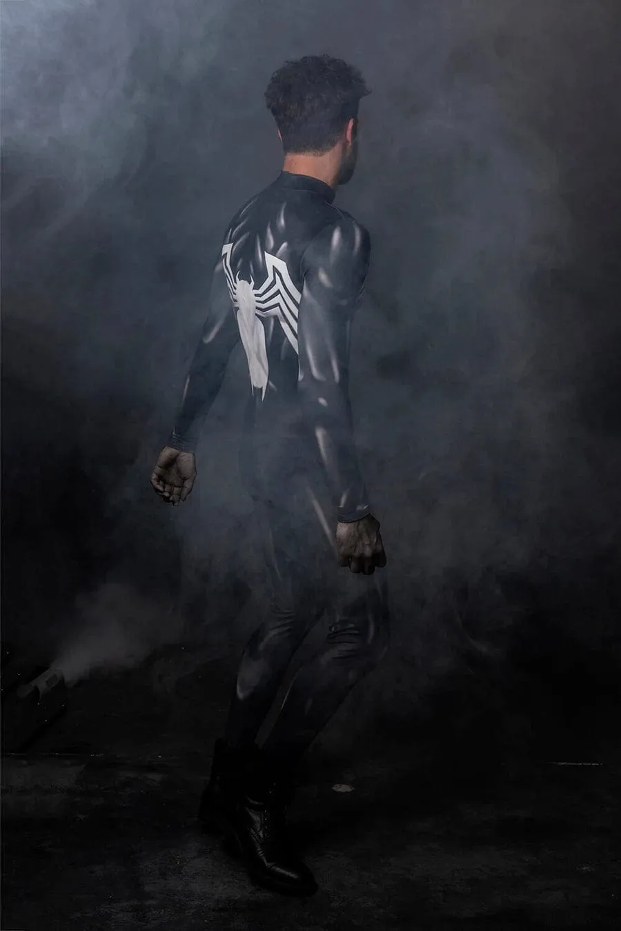 Black Spider Male Costume