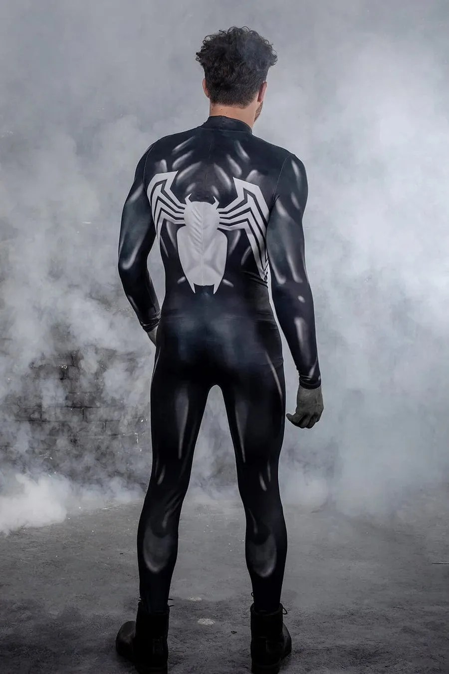 Black Spider Male Costume