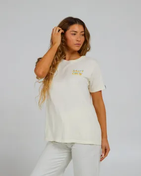 Boardwalk Boyfriend Tee - Off White