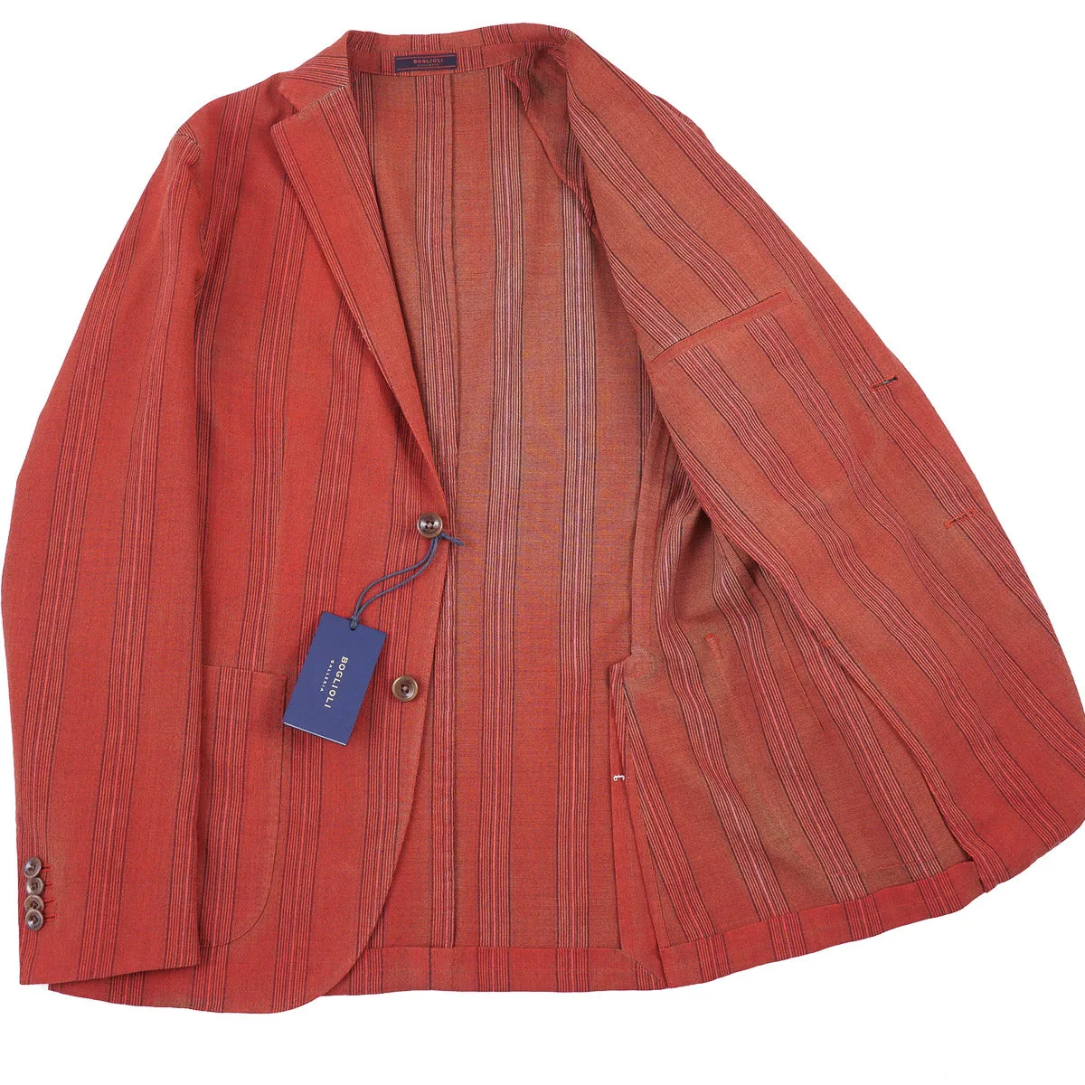 Boglioli Soft-Constructed Wool Sport Coat