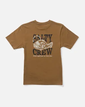 Briny Boys Tee - Caramel