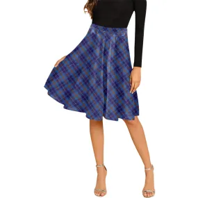 Bryson Tartan Melete Pleated Midi Skirt