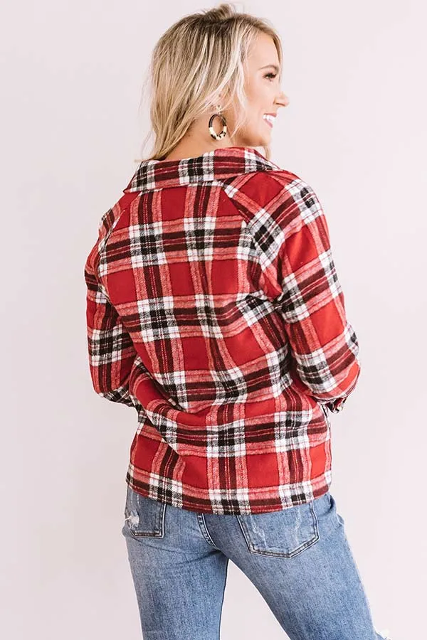 Camped Out Plaid Jacket