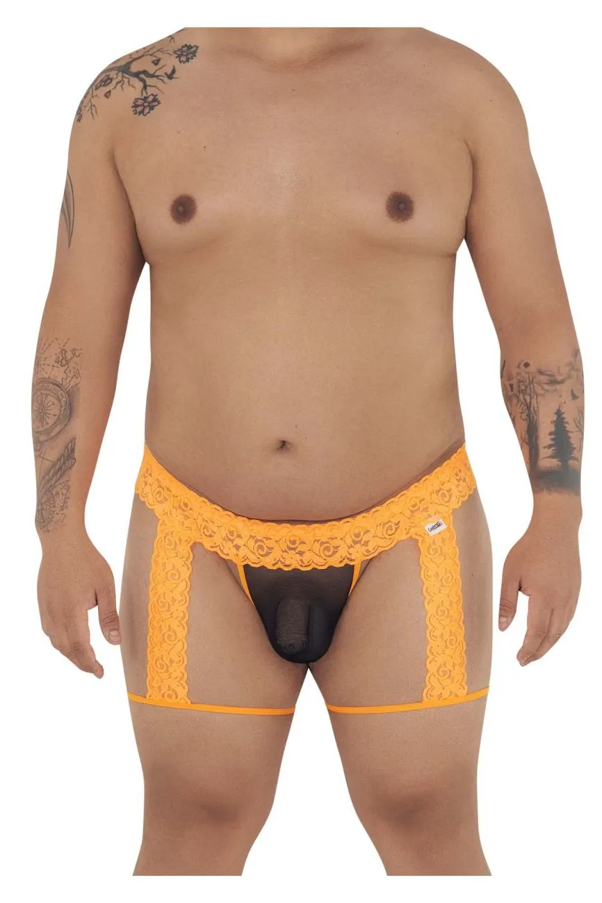 CandyMan 99369X Thongs Color Hot Orange