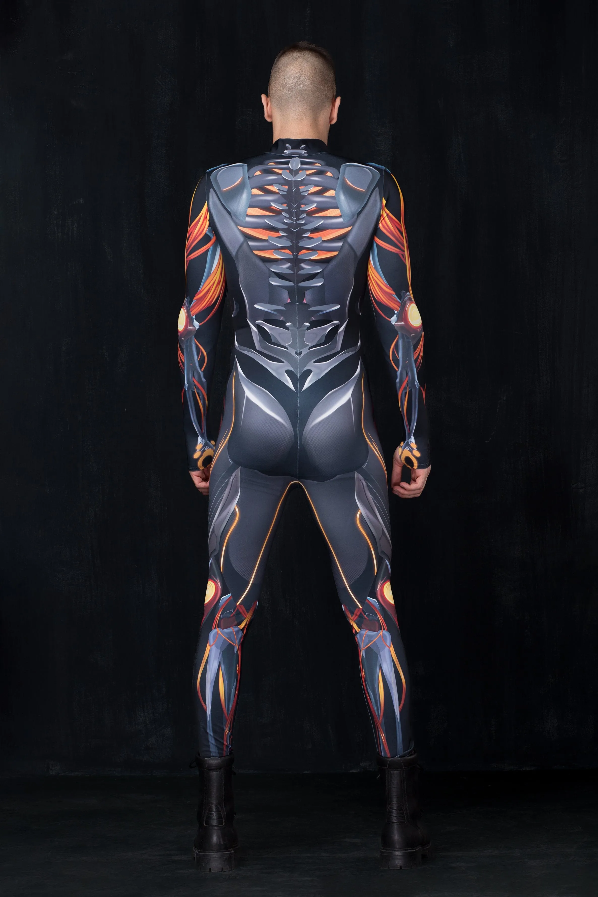 Circuit Current Male Costume