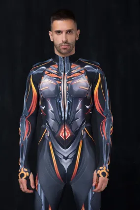 Circuit Current Male Costume