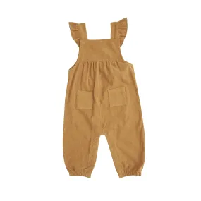 Corduroy Ruffle Overall