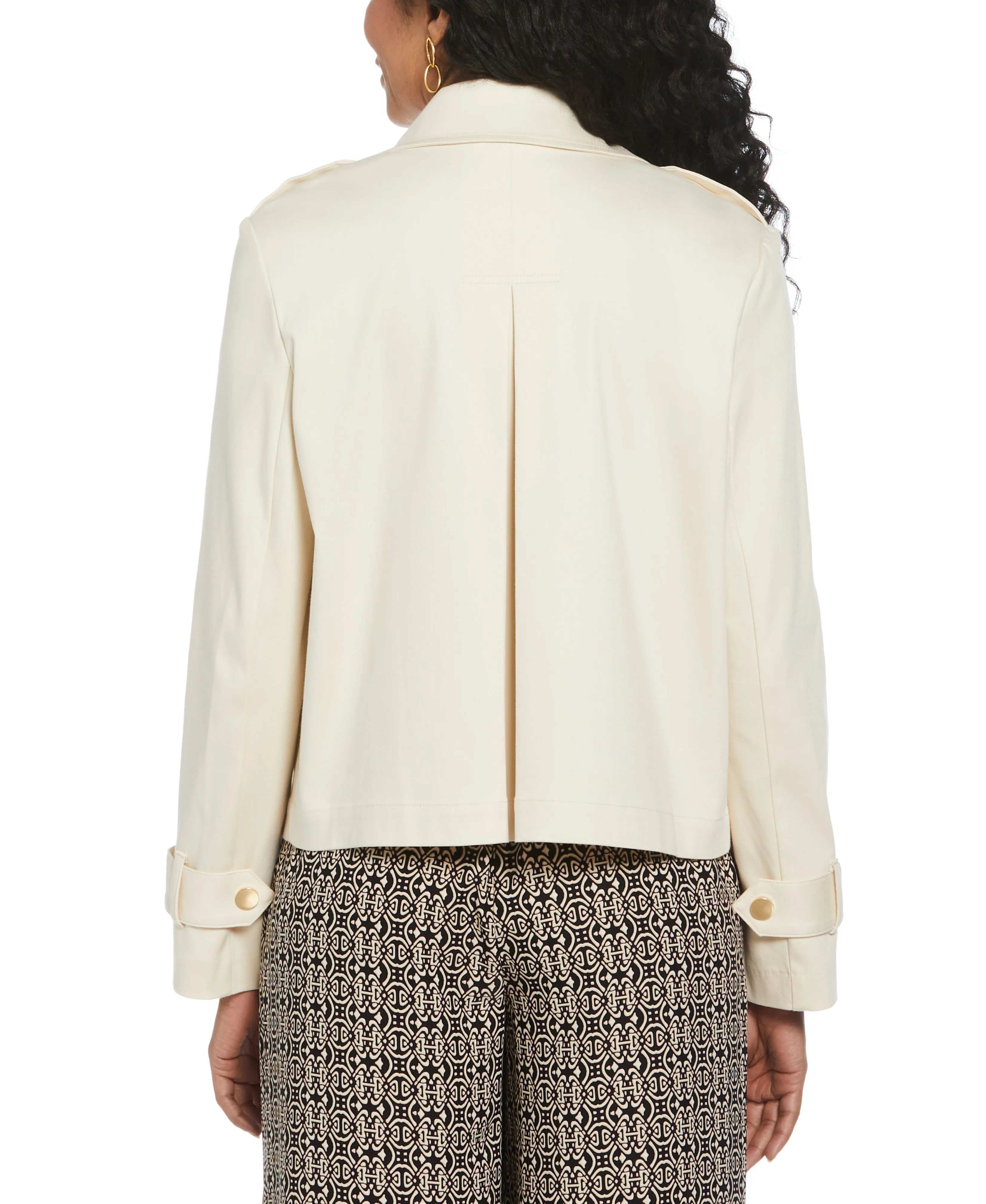 Crop Trench Jacket