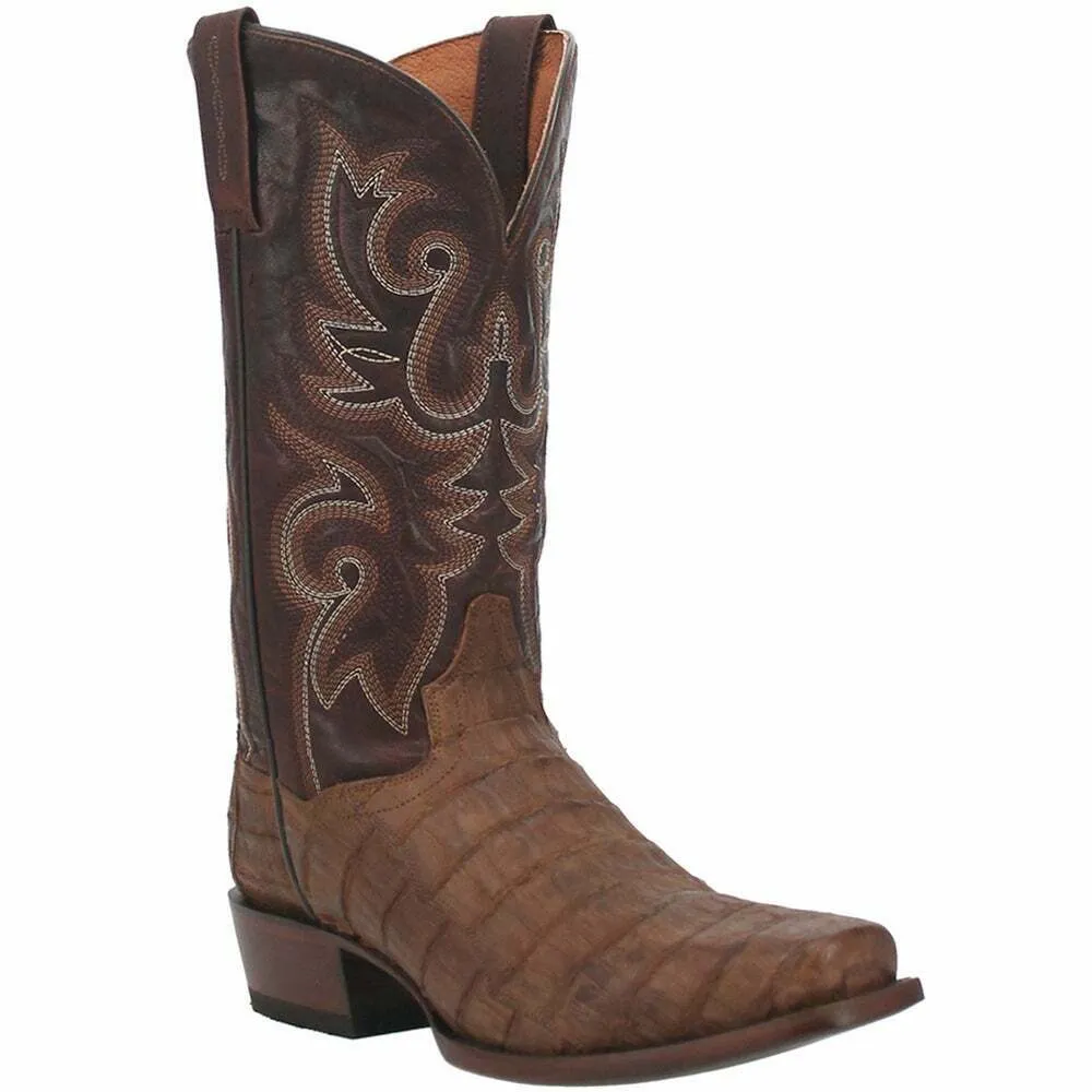 Dan Post Boots Mantle Square Toe Mens Boots Mid Calf - Brown DP3076