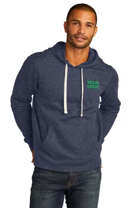 District Re-Fleece Full-Zip Hoodies, Heathered Navy