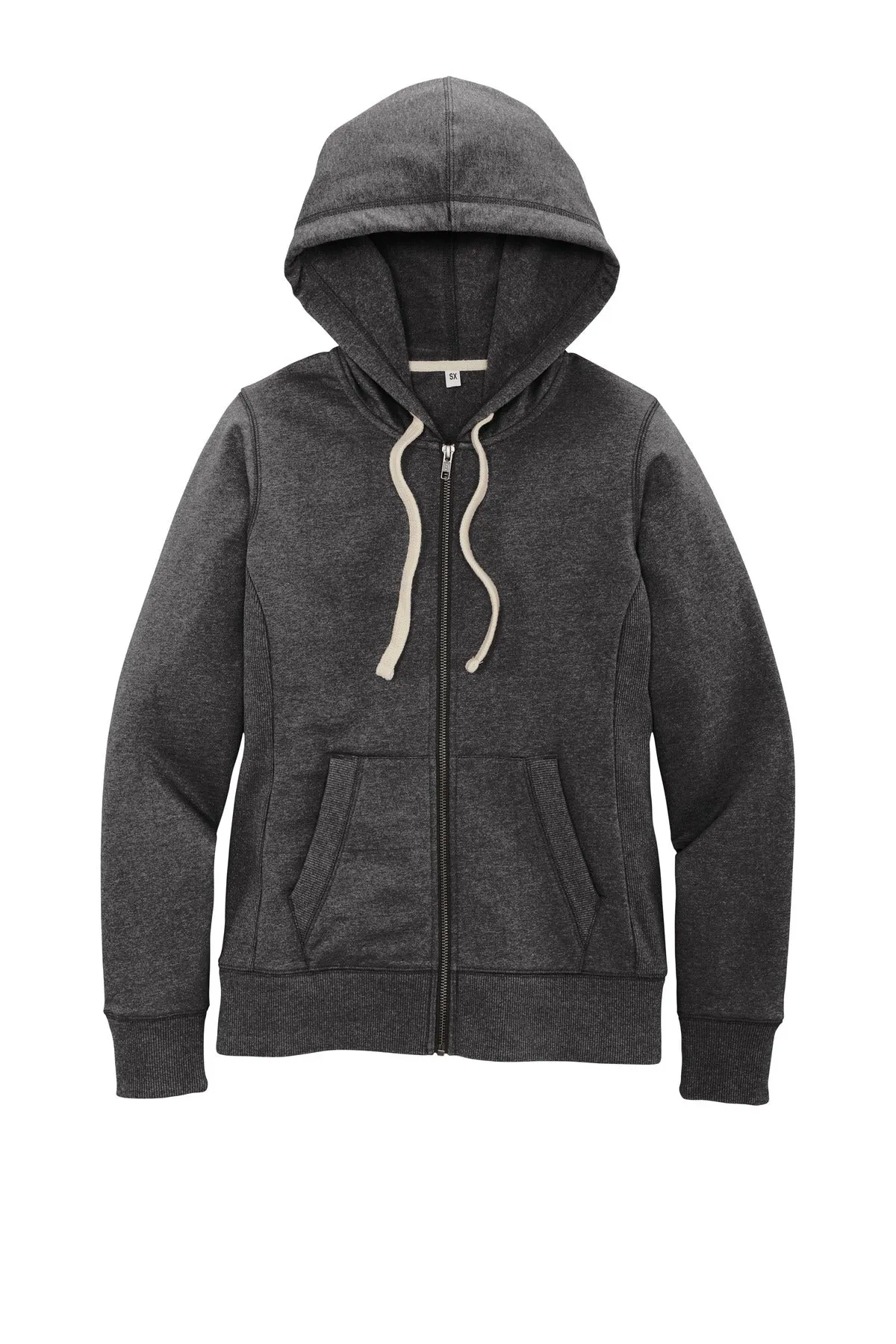 District Women's Re-FleeceFull-Zip Hoodie DT8103