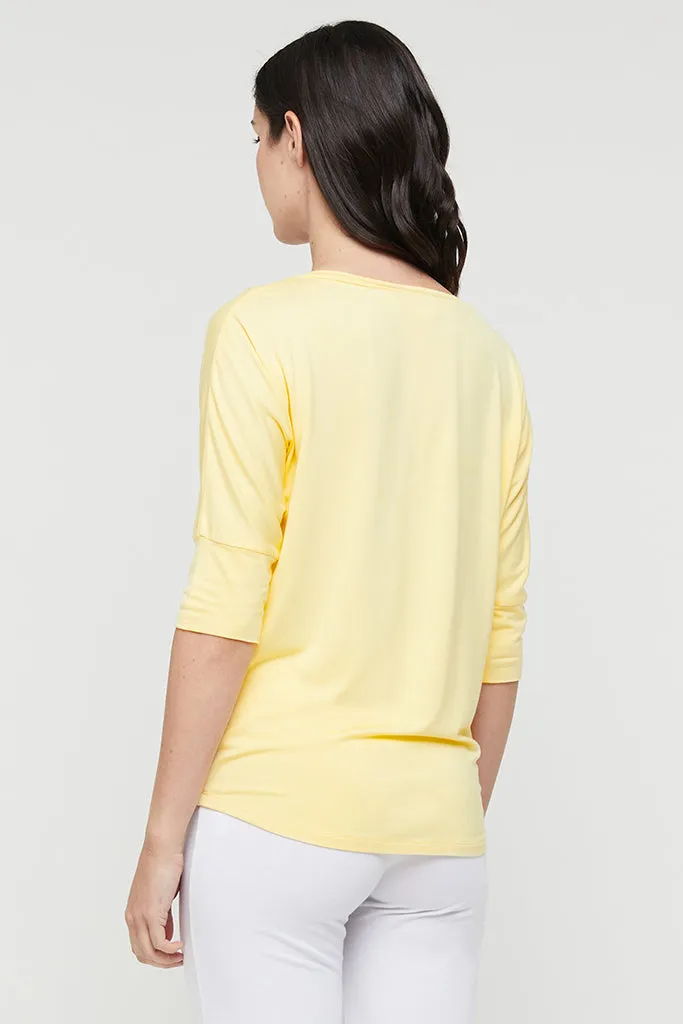 Dolman Sleeve Top - Limoncello