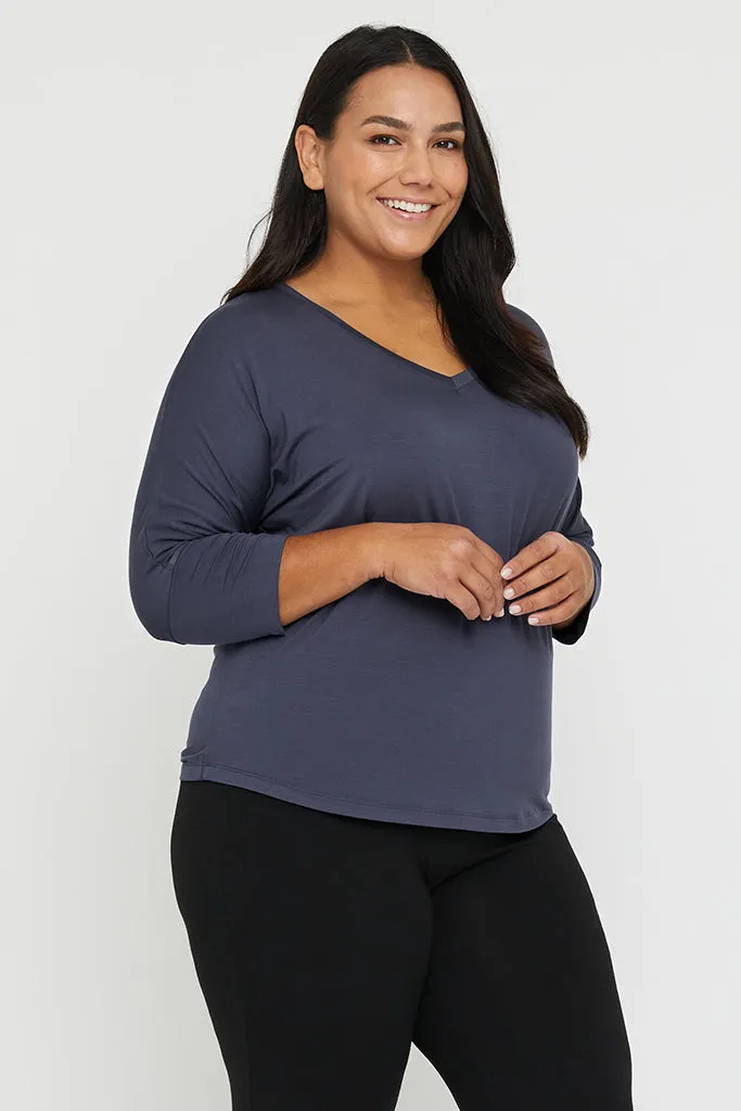 Dolman Sleeve Top - Storm