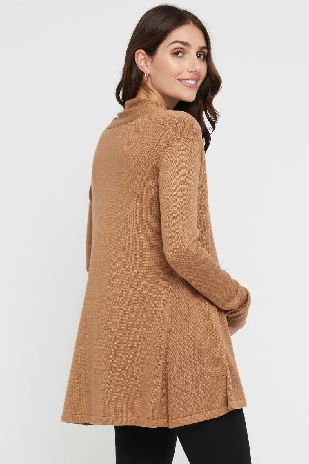 Duster Maternity Jacket - Camel