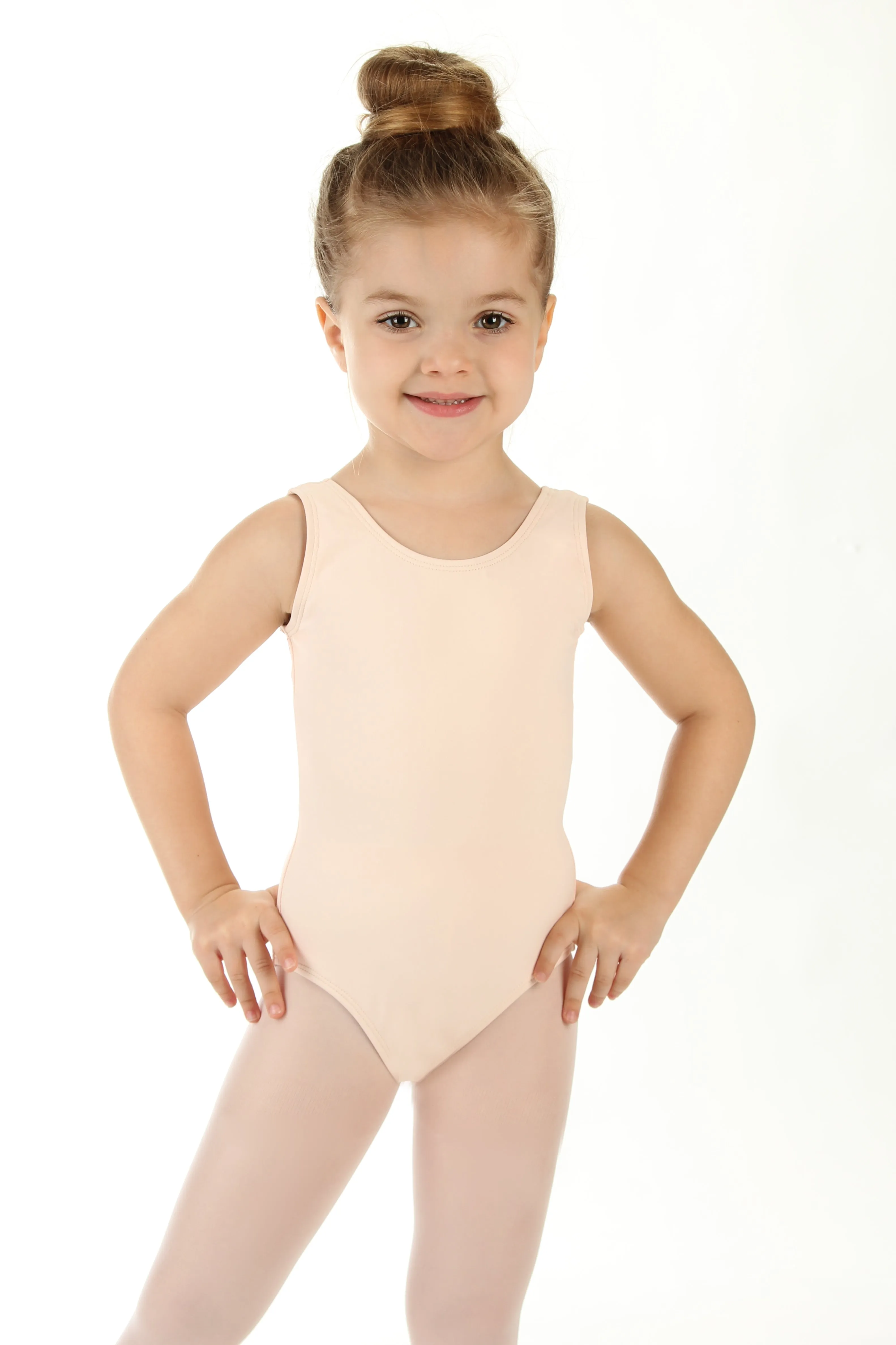 Elowel Kids Girls' Tank Leotard (Size 2-14 Years) Multiple Colors