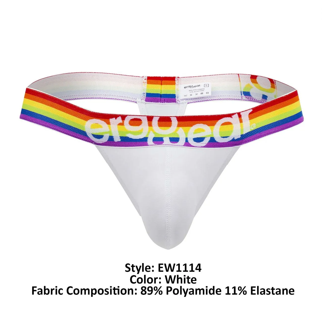 ErgoWear EW1114 MAX XV PRIDE Thongs Color White