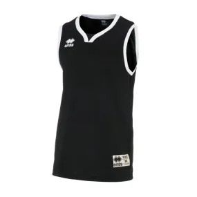 ERREA CALIFORNIA BASKETBALL VEST BLACK WHITE