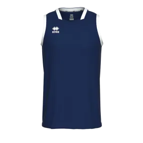 ERREA MAGIC BASKETBALL VEST NAVY WHITE