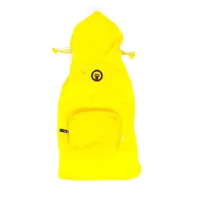 Fabdog | Yellow Packaway Dog Raincoat