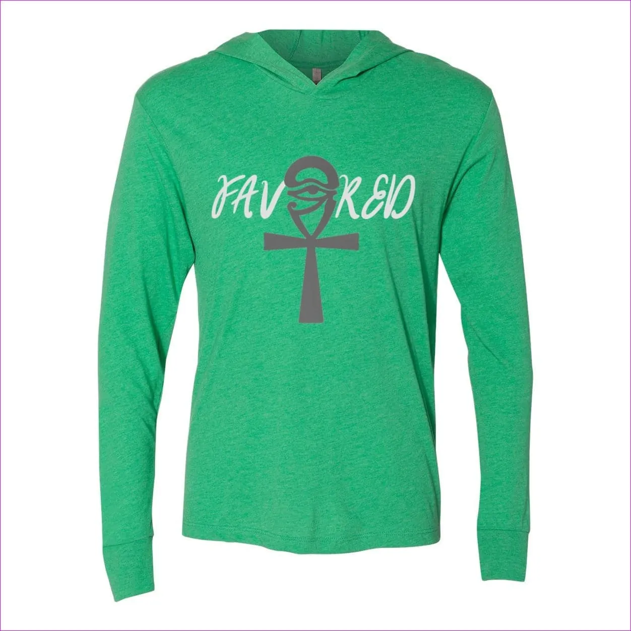 Favored Womens Triblend Hooded Tee