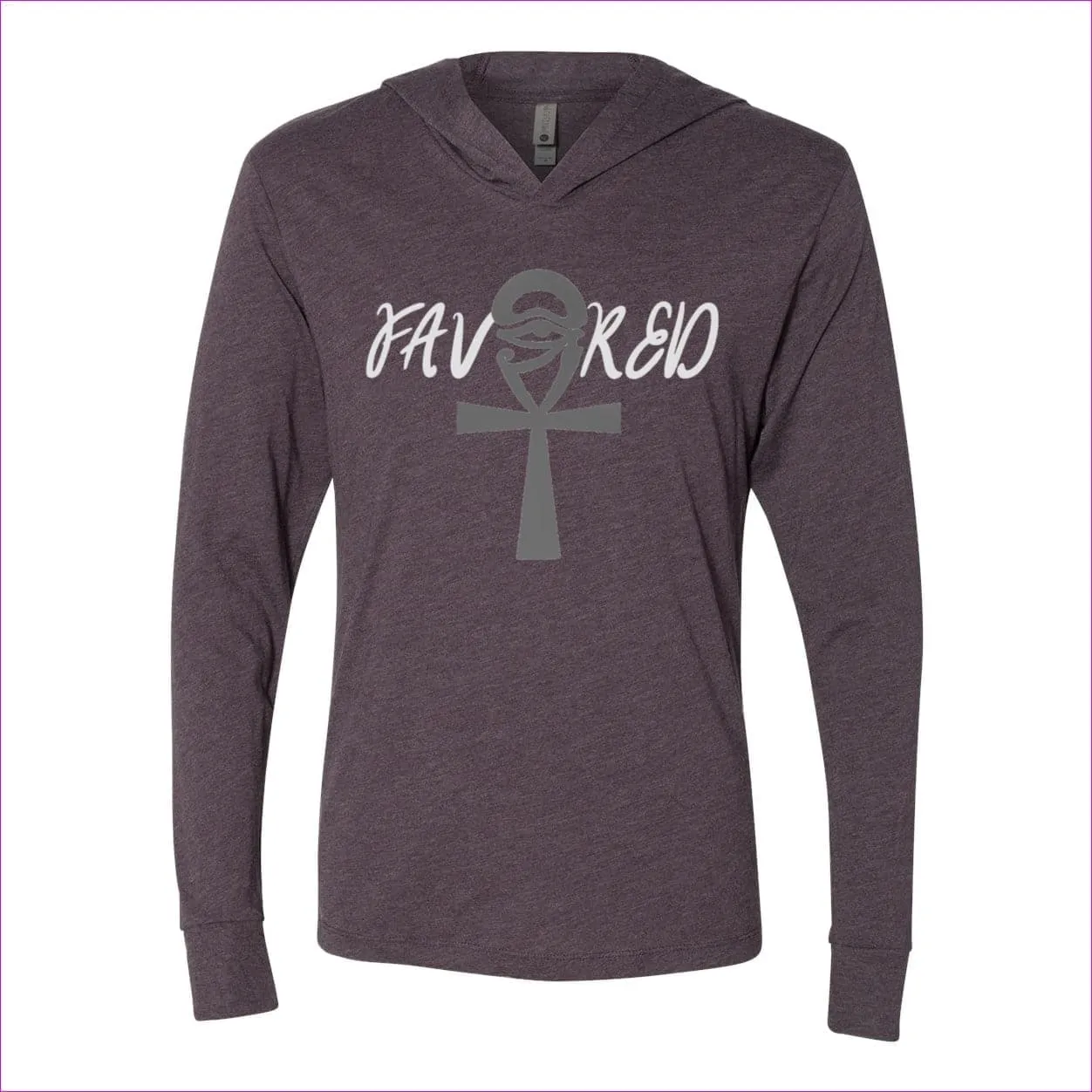 Favored Womens Triblend Hooded Tee