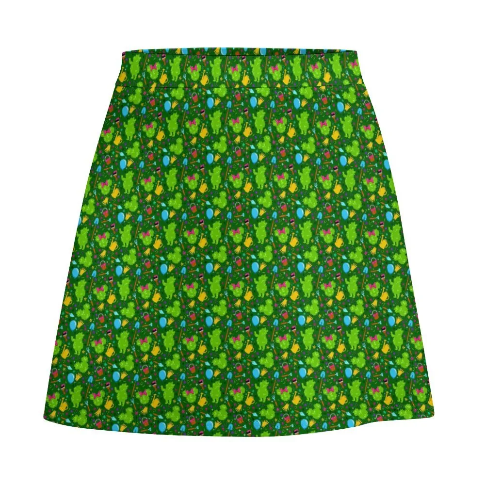 Flower And Garden Short Skirt