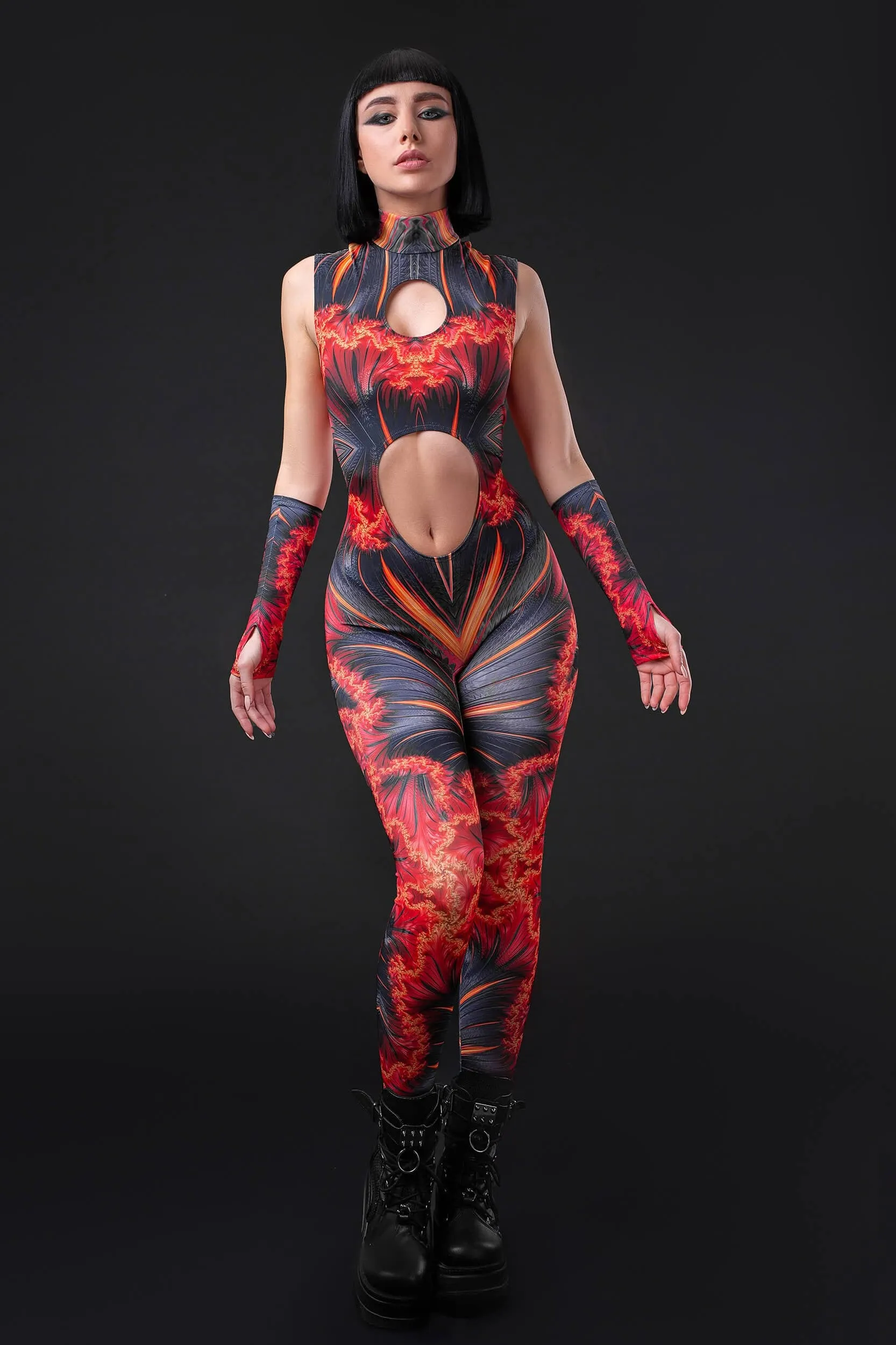 Fuego Keyhole Catsuit