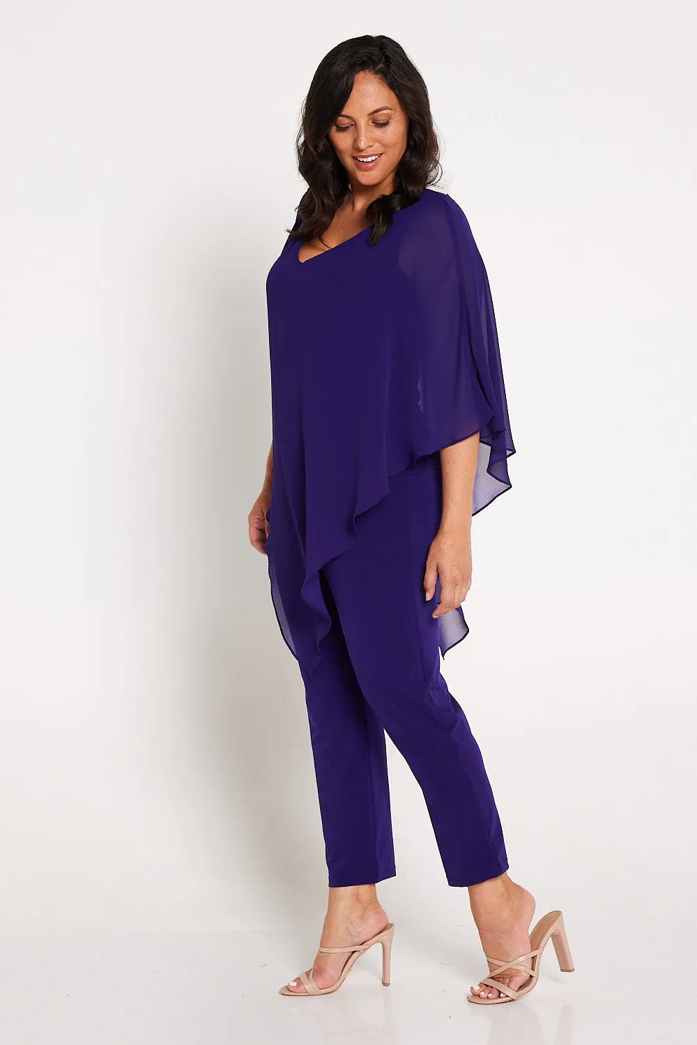 Gianna Pants Petite - Purple