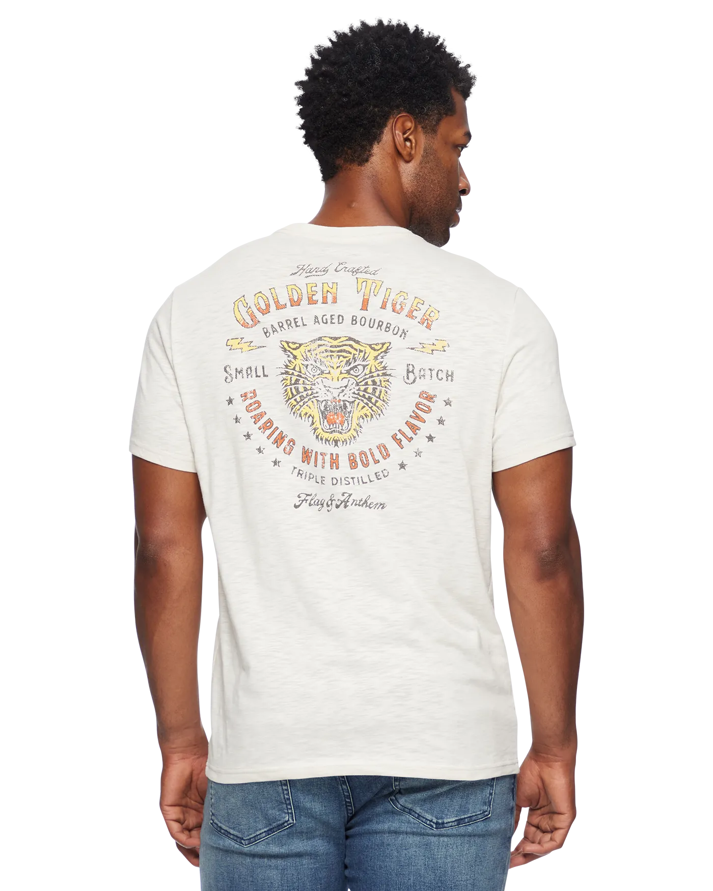 GOLDEN TIGER BARREL AGED BOURBON SLUB TEE