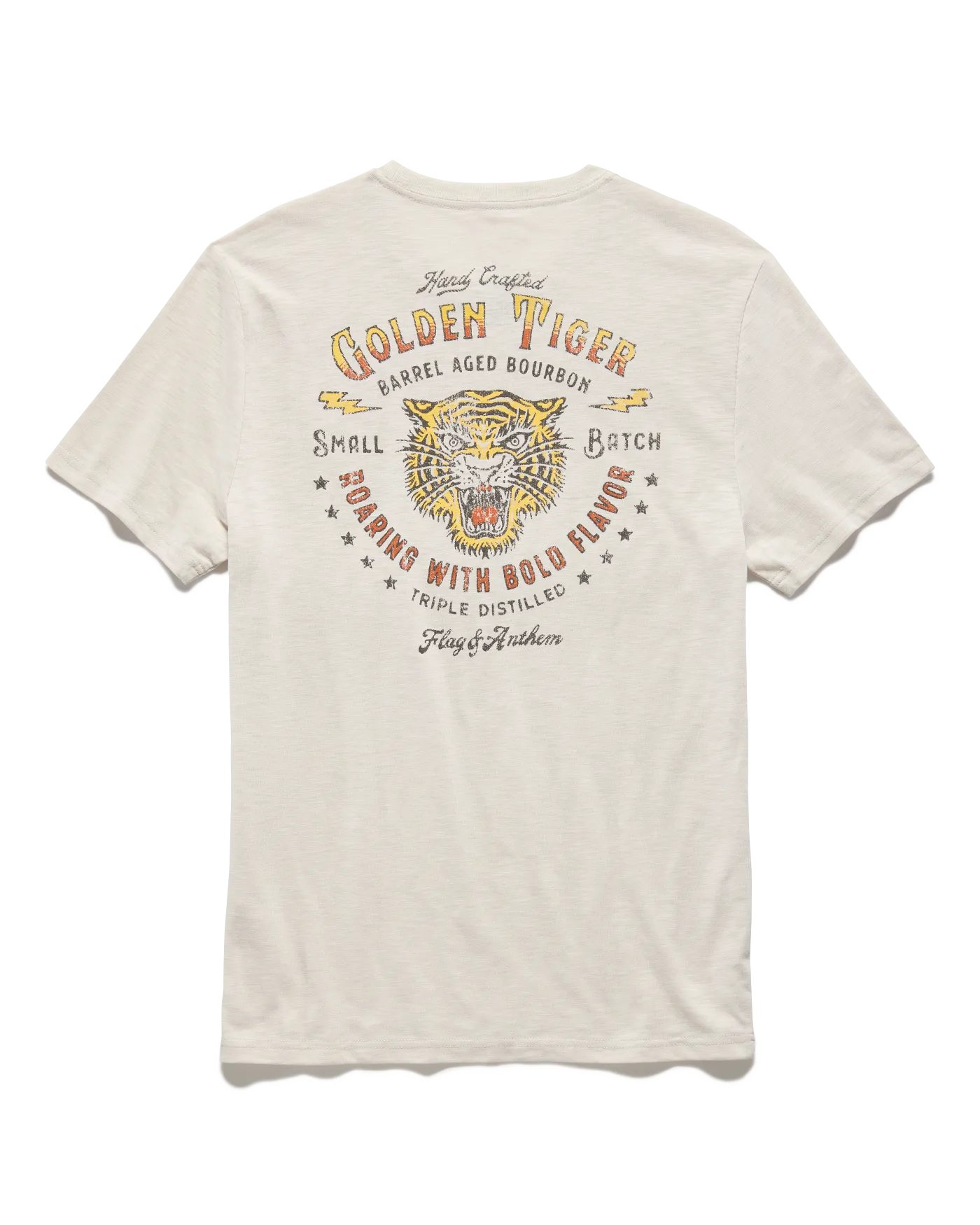 GOLDEN TIGER BARREL AGED BOURBON SLUB TEE