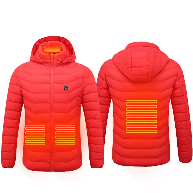 Heated Jacket with Hoodie