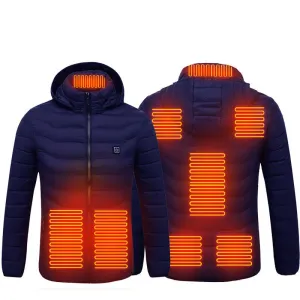 Heated Jacket with Hoodie