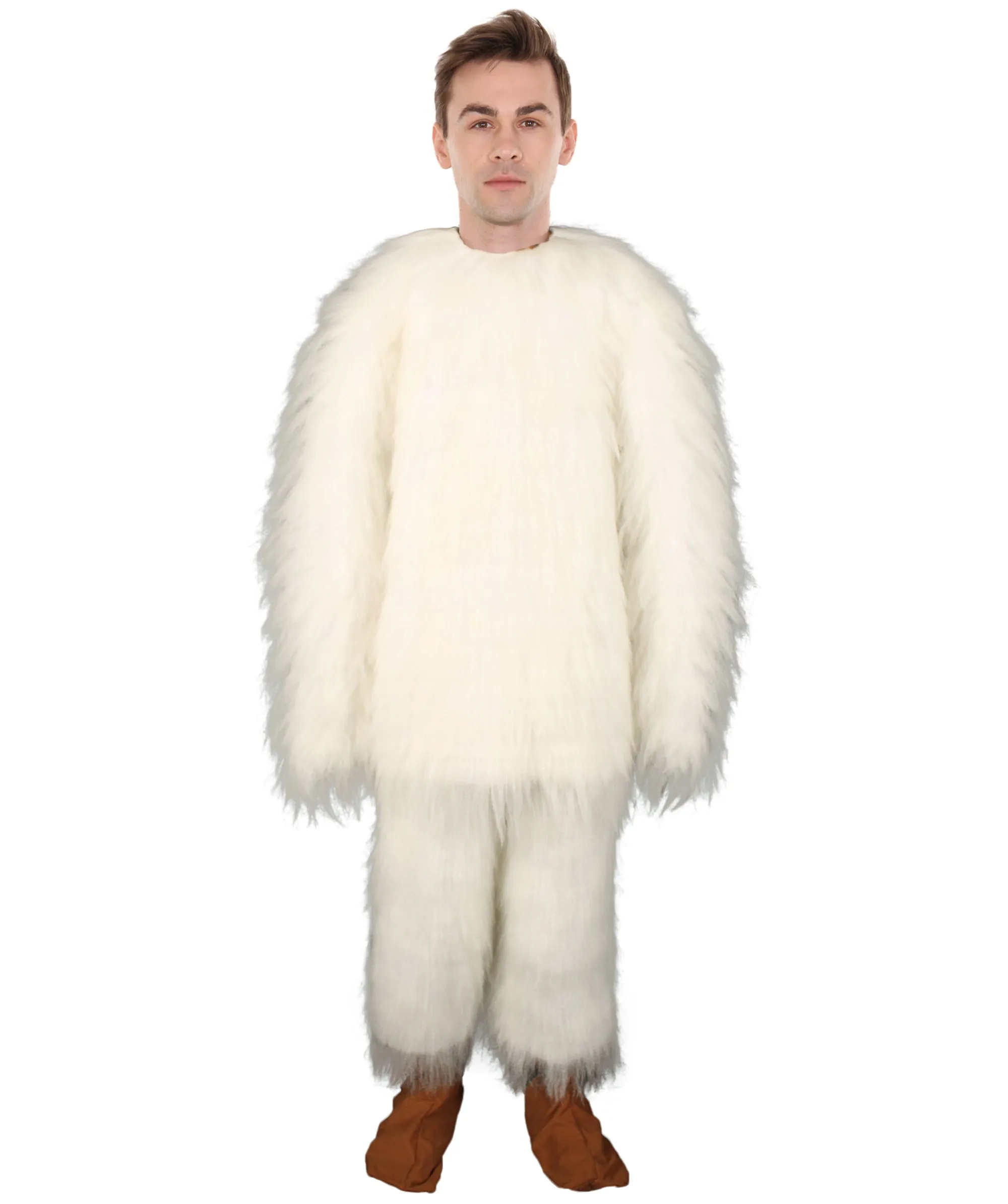 HPO White Swan Costume  - Long Synthetic Fibers