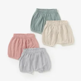 JBØRN Organic Cotton Muslin Baby Shorts