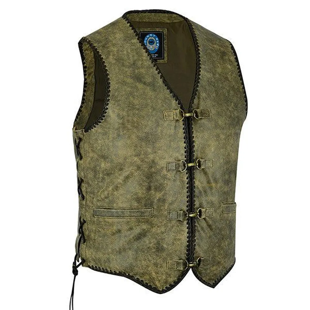 Johnny Reb "Sturt" Mungai Vintage Leather Vest JRV10017