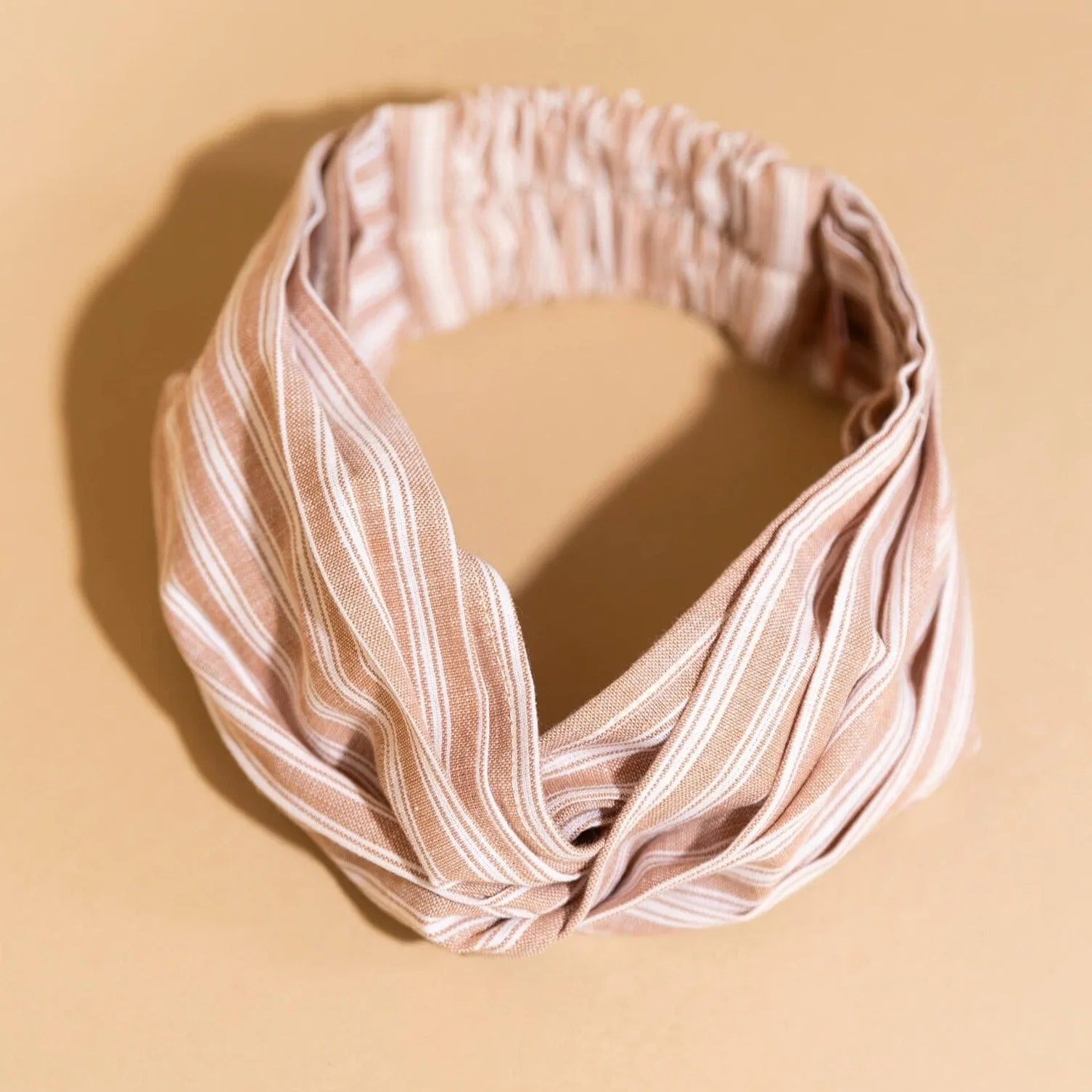 Khaki Twisted Headband