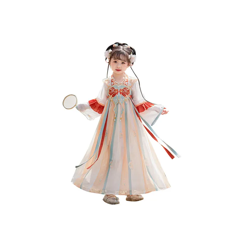 Kids' Fairy Hanfu Tang Dynasty Dress